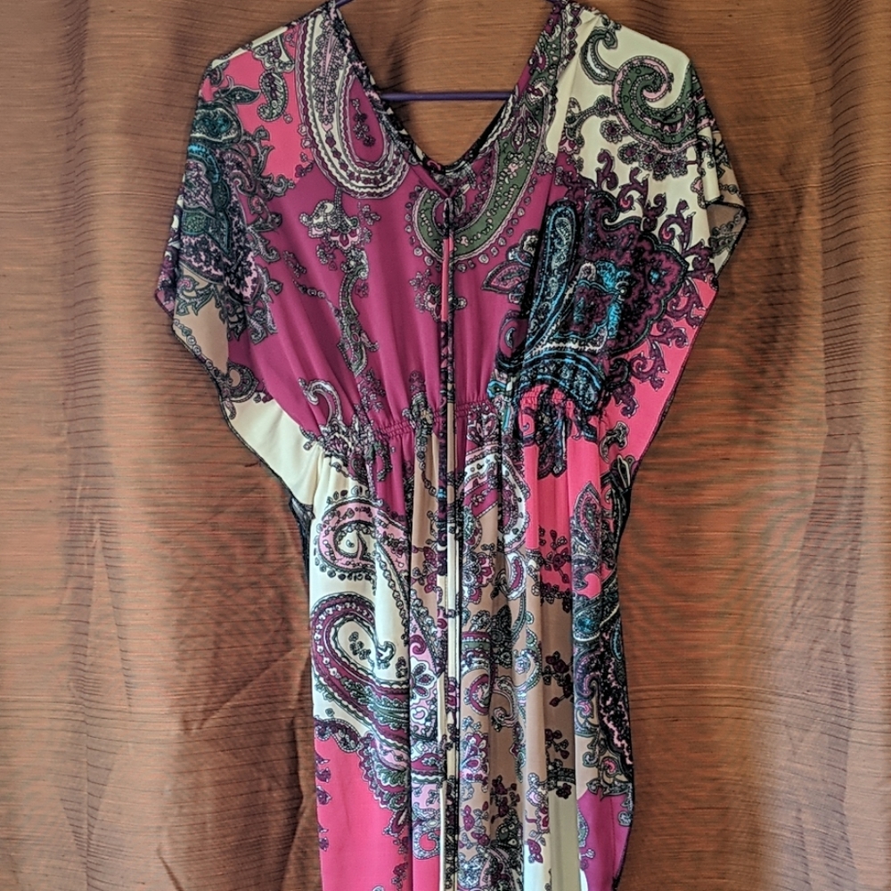 Pretty pink Paisley dress
